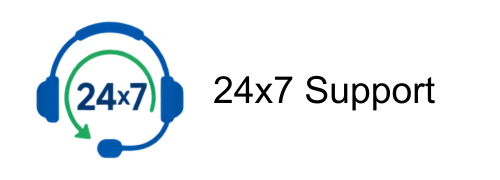 24x7 Support